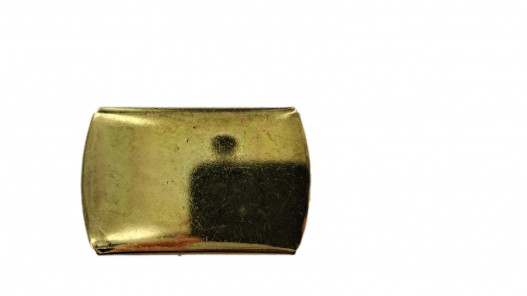 Boucle de ceinture rectangulaire à griffes - laiton - 30mm - ceinture - bouclerie - accessoires - cuir en stock