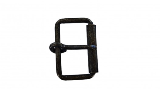 Boucle de ceinture rectangulaire rouleau - bronze - 30mm - ceinture - bouclerie - accessoires - cuir en stock