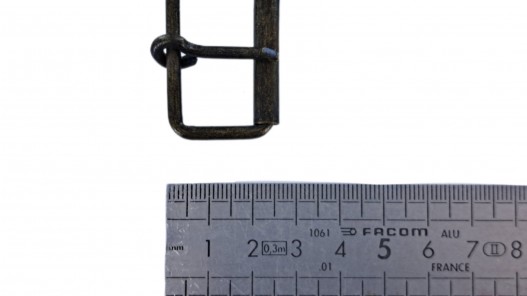 Boucle de ceinture rectangulaire rouleau - bronze - 30mm - ceinture - bouclerie - accessoires - cuirenstock