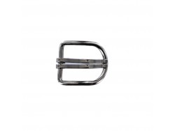 Boucle de ceinture carrée double ardiloon - nickelé - 35mm - ceinture - bouclerie - accessoires - cuir en stock
