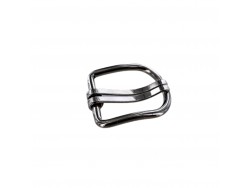 Boucle de ceinture carrée double ardiloon - nickelé - 35mm - ceinture - bouclerie - accessoires - Cuir en Stock