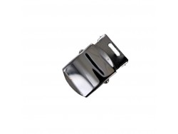 Boucle de rectangulaire à griffes - nickelé - 35mm - ceinture - bouclerie - accessoires - cuirenstock