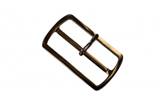 Boucle de ceinture rectangulaire - bronze - 40mm - ceinture - bouclerie - accessoires - cuirenstock