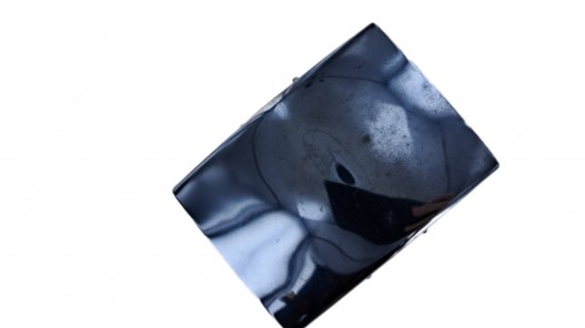 boucle de ceinture rectangulaire - noir bleuté - griffes - 40 mm - ceintures - bouclerie - cuirenstock