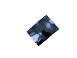 boucle de ceinture rectangulaire - noir bleuté - griffes - 40 mm - ceintures - bouclerie - cuirenstock