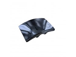 boucle de ceinture rectangulaire - noir bleuté - griffes - 40 mm - ceintures - bouclerie - Cuirenstock