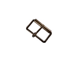 boucle de ceinture rectangulaire - rouleau - bronze - 40 mm - ceintures - bouclerie - cuirenstock