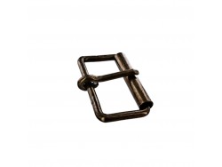 boucle de ceinture rectangulaire - rouleau - bronze - 40 mm - ceintures - bouclerie - Cuirenstock