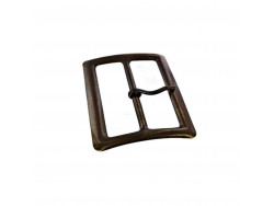 Boucle de ceinture rectangulaire - bronze vieilli - 50 mm - ceintures - bouclerie - Cuirenstock