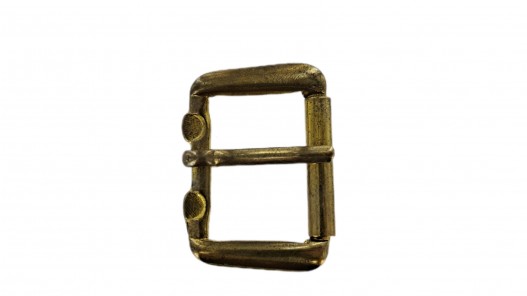 Boucle de ceinture trapèze - laiton - 30mm - ceinture - bouclerie - accessoires - cuir en stock
