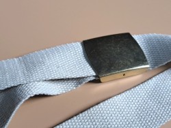 Boucle rectangulaire à griffes - laiton - 25mm - ceinture - bouclerie - accessoires - cuirenstock