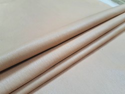 Lot de 3 peaux de cuir stretch identiques beige nude - cuir en stock