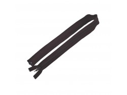 Fermeture Eclair® - marron chocolat - zip nylon séparable - 64 cm - Cuirenstock