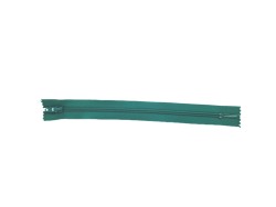 Fermeture Eclair® - vert menthe - zip nylon non séparable - 20 cm - cuir en stock