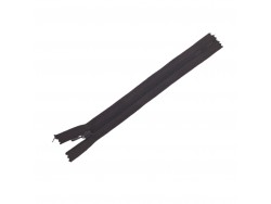 Fermeture Eclair® - marron - zip nylon non séparable - 17.5 cm - Cuirenstock