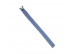 Fermeture invisible - bleu ciel - 24.5 cm - fermeture éclair - Cuir en stock
