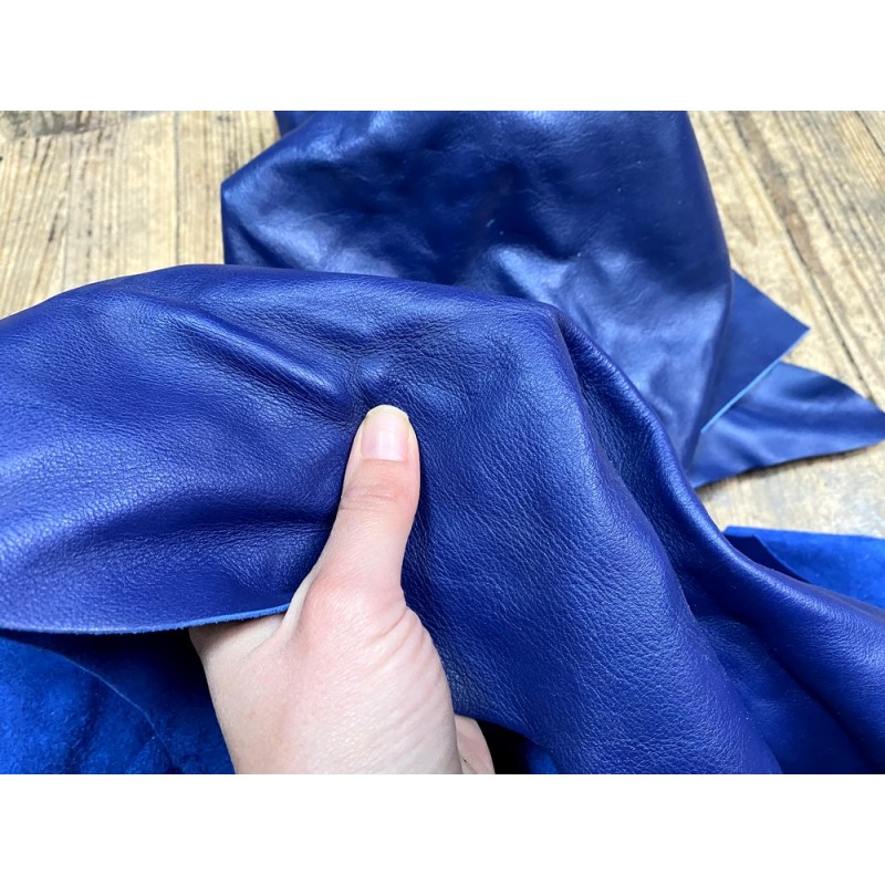 Chutes De Cuir Véritable 1 Kg | Mélange De Couleurs | Taille Min. 10x15 Cm | Pour Artisanat, Maroquinerie, Créations DIY