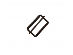 Passant rectangulaire coulissant réglable - 30 mm - bronze - maroquinerie - Cuirenstock