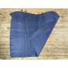 Peau de veau velours métallisé effet béton - bleu marine - Maroquinerie - cuir en stock