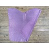 Peau de veau velours métallisé effet béton - lilas - Maroquinerie - Cuirenstock