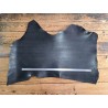 Collet de vache tannage végétal gris anthracite - maroquinerie - Cuir en Stock