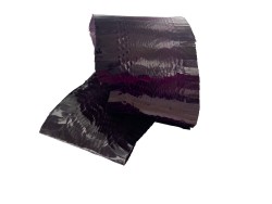 Peau de cuir de serpent véritable - Cobra aubergine - accessoire - Cuir en Stock