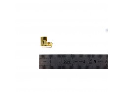 Embellissement - maroquinerie - coin protecteur d'angle - 10 mm - laiton - Cuir en stock