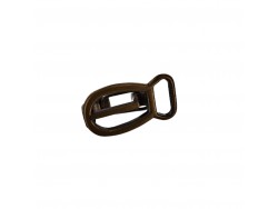 Mousqueton effet ceinture - bronze - maroquinerie - accessoires - cuirenstock