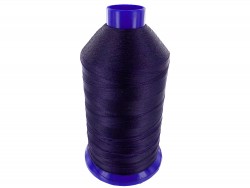 Cône - bobine - fils violet - DMC n°60 - couture machine cuir - Cuir en Stock