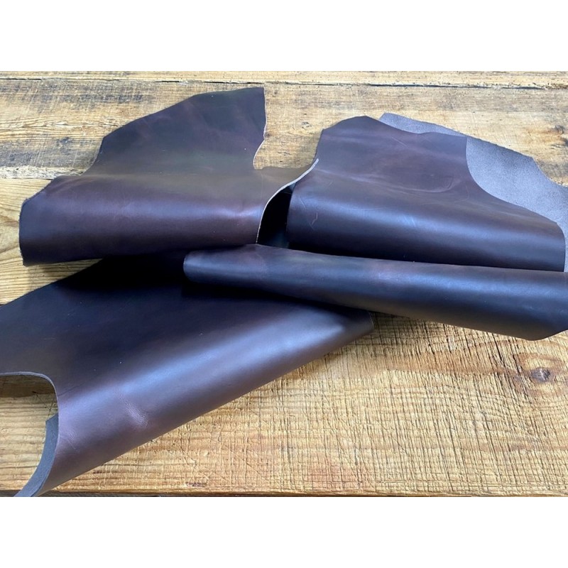Selle Western Barrel Racing - Cuir De Vache épais Marron - Pour Tous Chevaux