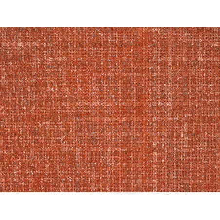 Peau de veau velours tissé - corail - maroquinerie - cuir en stock