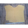 Peau de veau velours tressage - jaune - maroquinerie - Cuir en stock