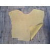 Peau de veau velours tressage - jaune - maroquinerie - Cuir en Stock