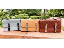 Box DIY - TUTO sac cartable sans couture - coffret cuir - maroquinerie - Cuir en stock