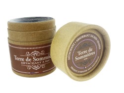 Poudrier Terre de Sommières - détachant cuir - naturel - 25grammes - entretient du cuir - Cuir en Stock