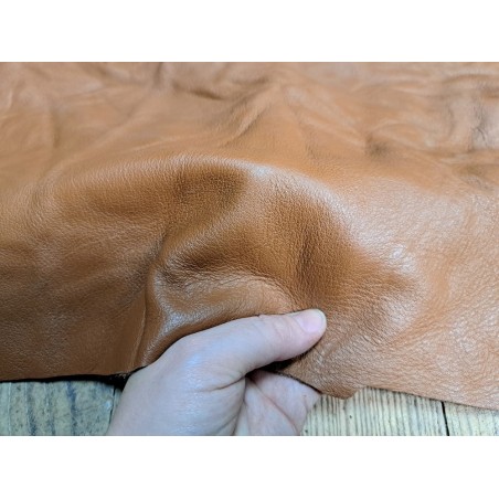 Demi peau de cuir de vache - chamois - cuirenstock