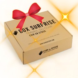 Box surprise spécial Noël - Découverte du cuir - Cuir en Stock