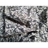 Peau de veau velours camouflage - gris clair - maroquinerie - Cuir en Stock