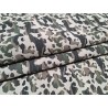 Peau de veau velours camouflage - gris clair - maroquinerie - cuir en stock