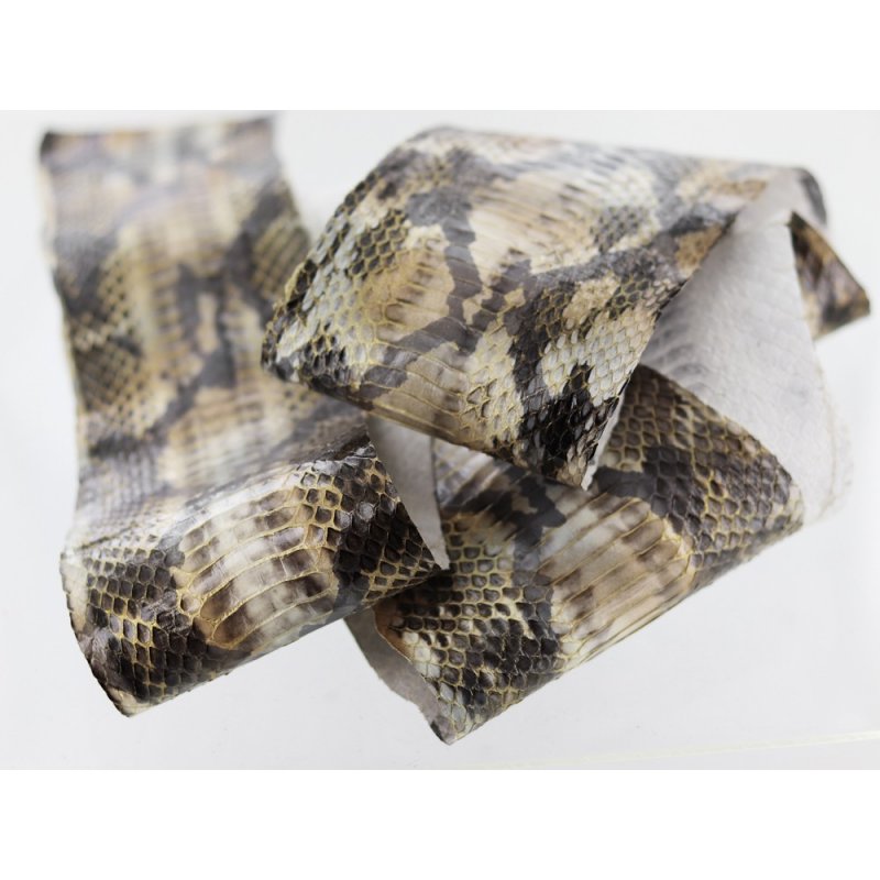 peau cuir de serpent façon python naturel doré métallisé or peau cuir de serpent façon python naturel doré métallisé or