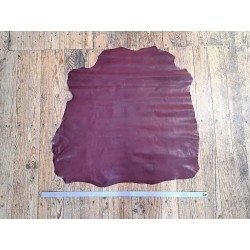 Peau de cuir de chèvre - Bordeaux - Cuirenstock
