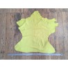 Agneau nappa - Jaune souffre - Maroquinerie - Cuir en Stock