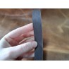 Bande de cuir - Collet - Tannage végétal -Marron grainé-Cuir en Stock