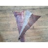 Lot de 3 peaux uniques - Loup de Mer - D - Cuir en Stock