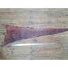 Lot de 3 peaux uniques - Loup de Mer - D - Cuir en Stock