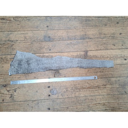 Lot de 3 peaux uniques - Loup de Mer - D - Cuir en Stock