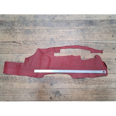 peau de cuir de requin - rouge glamour- cuirenstock