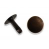 rivet simple calotte acier bronze vieilli professionnel taille 6 accessoire maroquinerie cuirenstock