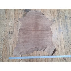 Peau de chèvre velours beige - Vêtement - Cuir en Stock