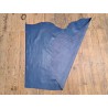 demi peau de cuir de veau lisse bleu denim - maroquinerie - ameublement - Cuir en stock